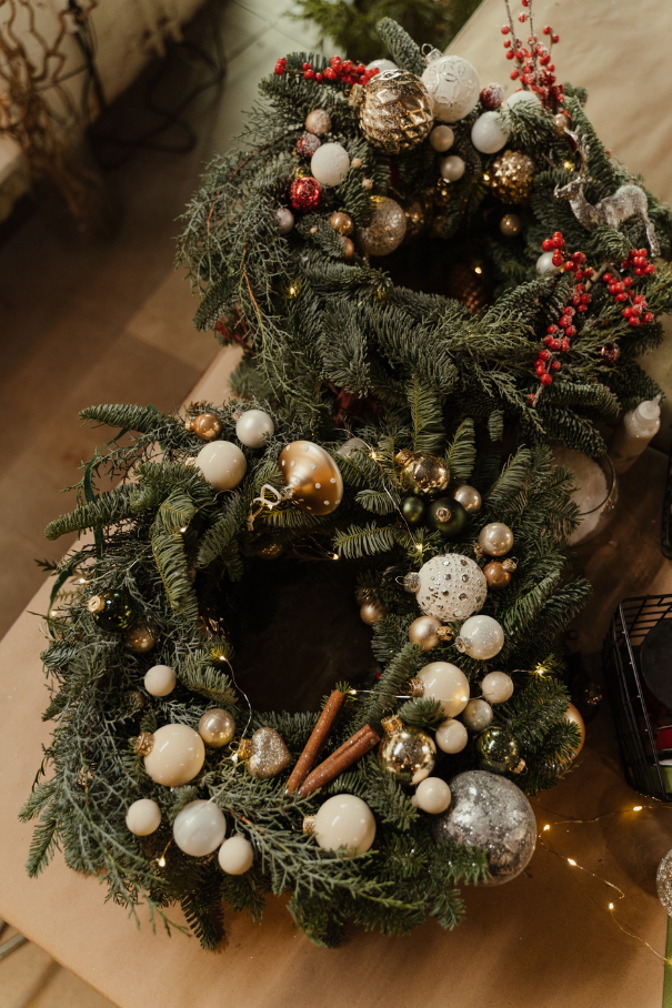 Adventskranz selbst binden