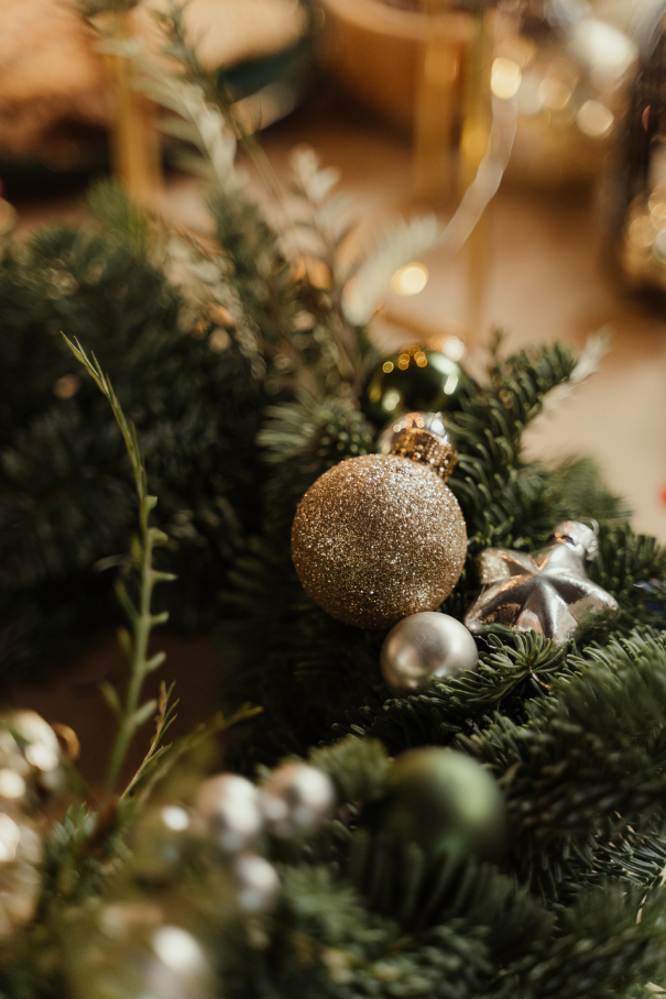 Adventskranz selbst binden